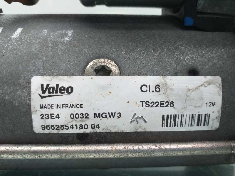 Recambio de motor arranque para peugeot 208 allure referencia OEM IAM 9662854180  
