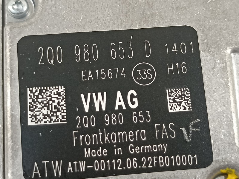 Recambio de camara para seat ibiza (kj1) fr referencia OEM IAM 2Q0980653D  