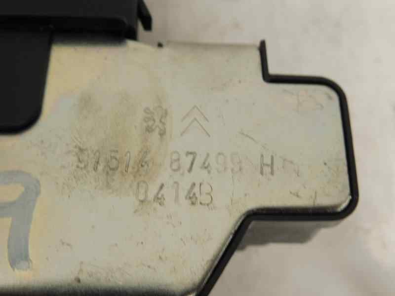 Recambio de cerradura maletero / porton para peugeot 208 allure referencia OEM IAM 9151487499 9634648698 