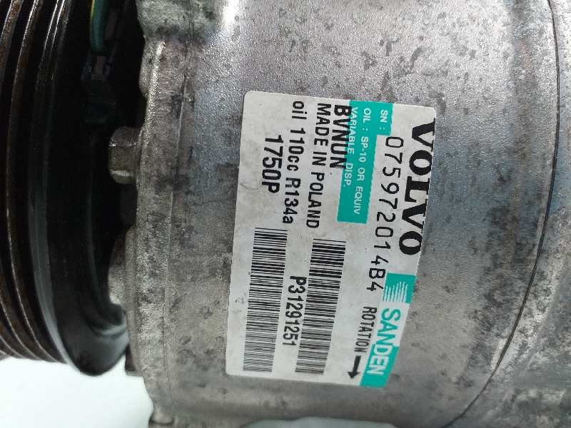 Recambio de compresor aire acondicionado para volvo v40 r-design kinetic referencia OEM IAM P31291251 075972014B4 
