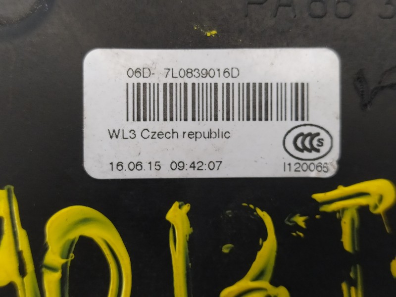 Recambio de cerradura puerta trasera derecha para skoda octavia berlina (1z3) active referencia OEM IAM 7L0839016D  