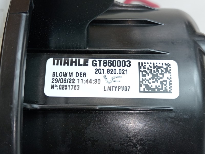 Recambio de ventilador calefaccion para seat ibiza (kj1) fr referencia OEM IAM 2Q1820021  