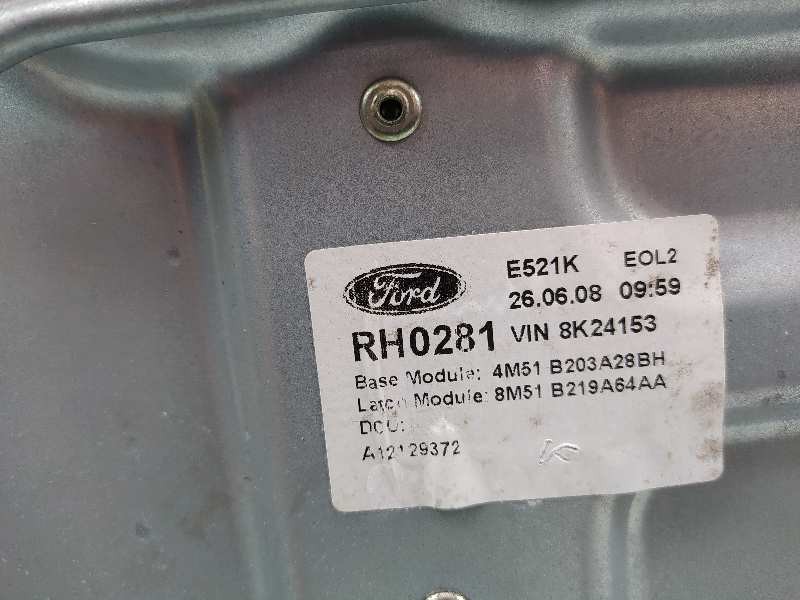 Recambio de elevalunas delantero derecho para ford focus lim. (cb4) trend referencia OEM IAM 4M51B203A28BH 8M51B219A64AA 4M5T145