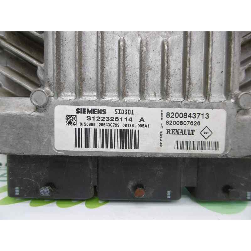 Recambio de centralita motor uce para renault megane ii berlina 5p emotion referencia OEM IAM 8200843713 8200807626 S122326114