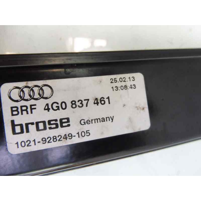 Recambio de elevalunas delantero izquierdo para audi a6 allroad quattro (4gh) 3.0 tdi referencia OEM IAM 4G0837461 8K0959801B 