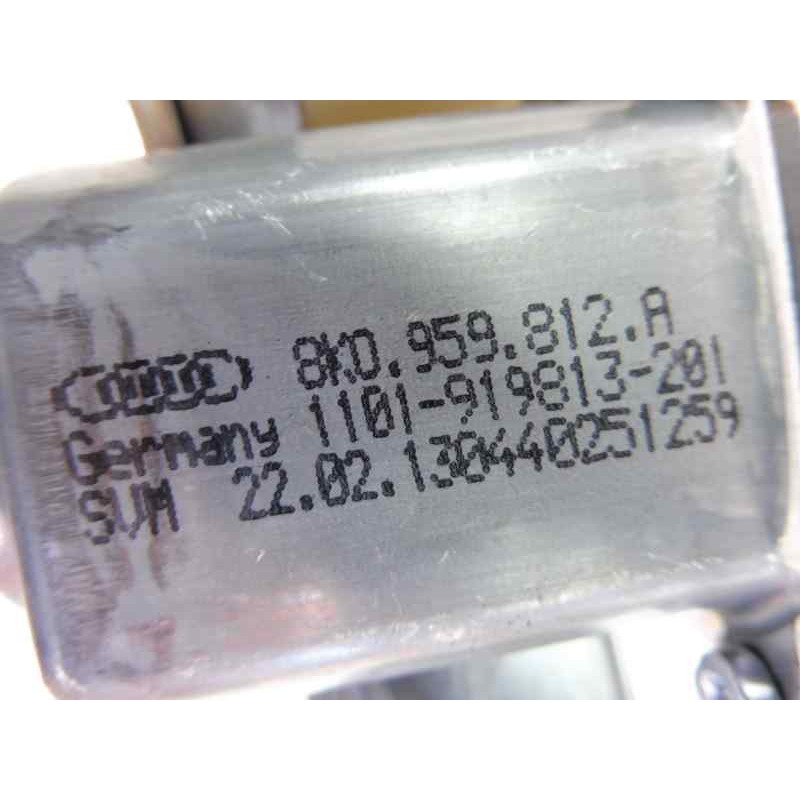 Recambio de elevalunas trasero derecho para audi a6 allroad quattro (4gh) 3.0 tdi referencia OEM IAM 4G0839462 8K0959812A 