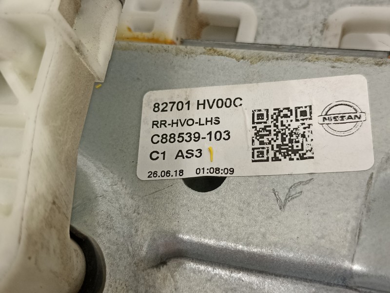 Recambio de elevalunas trasero izquierdo para nissan qashqai (j11) acenta referencia OEM IAM 82701HV00C  