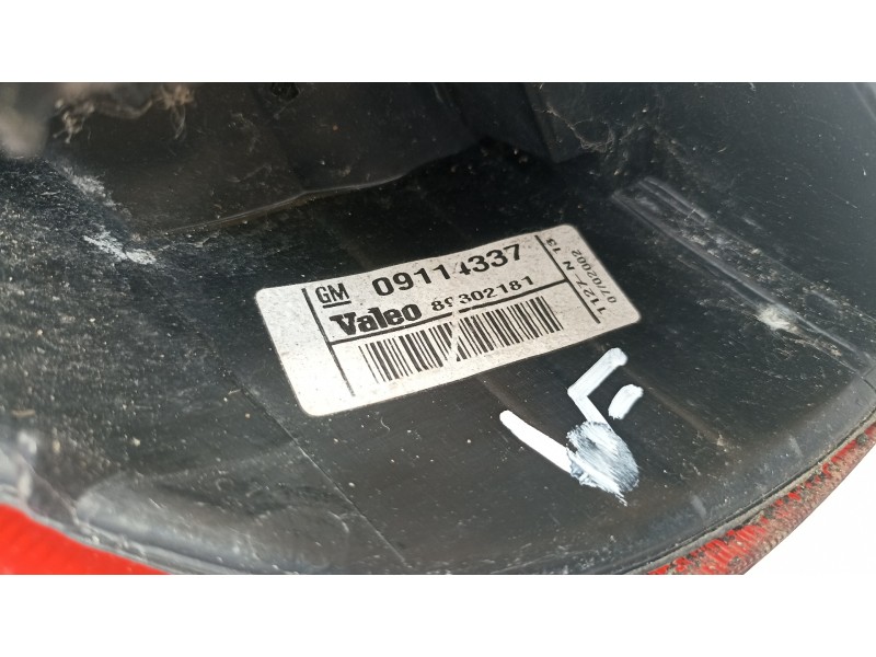 Recambio de piloto trasero derecho para opel corsa c club referencia OEM IAM   