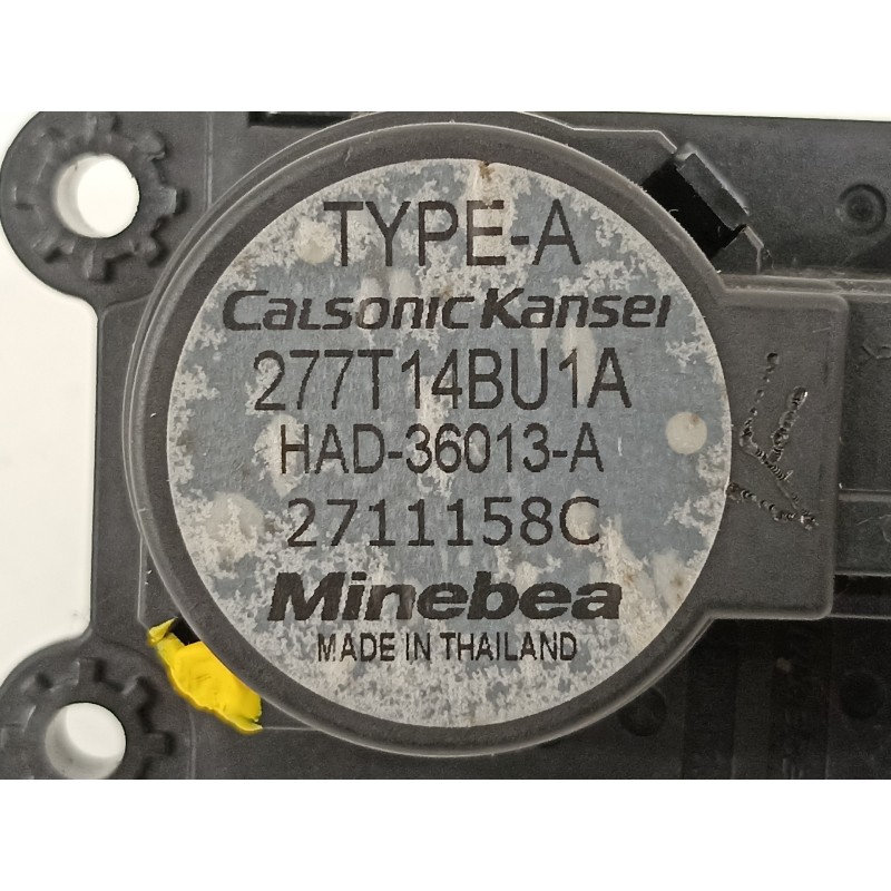 Recambio de motor apertura trampillas climatizador para nissan qashqai (j11) 360 referencia OEM IAM 277T14BU1A 2711158A 