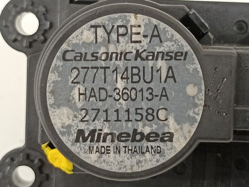 Recambio de motor apertura trampillas climatizador para nissan qashqai (j11) 360 referencia OEM IAM 277T14BU1A 2711158A 