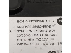 Recambio de modulo electronico para kia stonic (ybcuv) drive referencia OEM IAM 954B0H8740 4G78TR1000  2