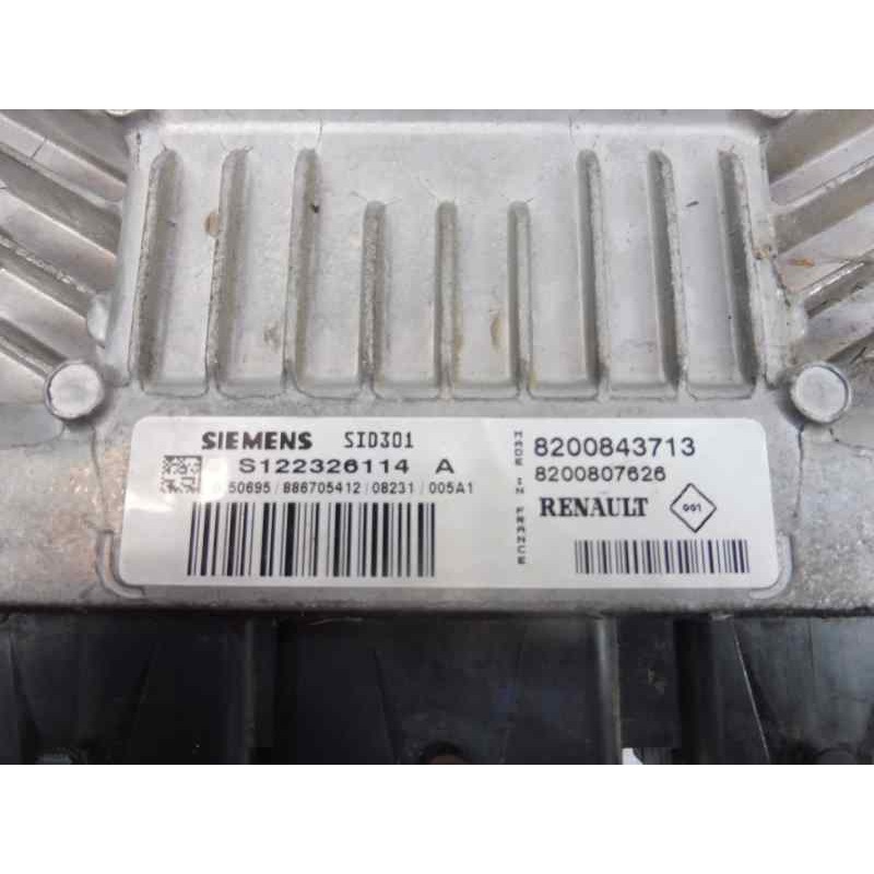 Recambio de centralita motor uce para renault megane ii berlina 5p emotion referencia OEM IAM 8200843713 S122326114 8200807626