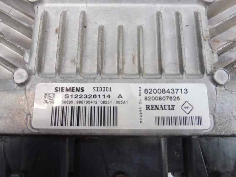 Recambio de centralita motor uce para renault megane ii berlina 5p emotion referencia OEM IAM 8200843713 S122326114 8200807626