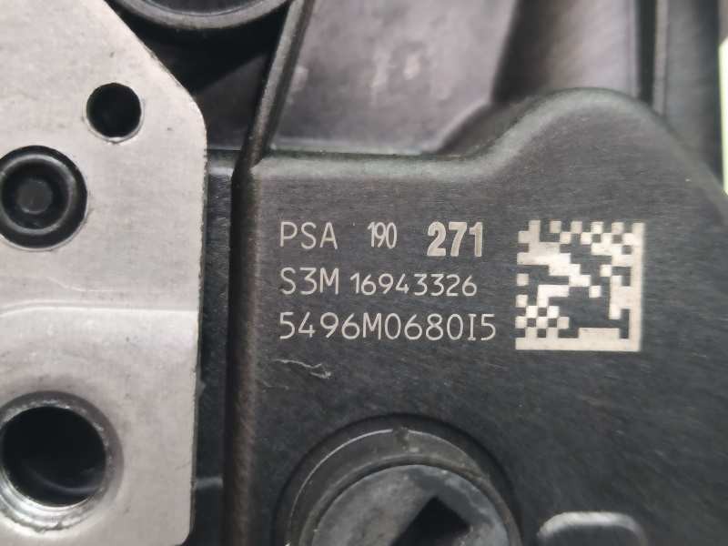 Recambio de cerradura puerta delantera derecha para citroën c-elysée shine referencia OEM IAM 9819027180  