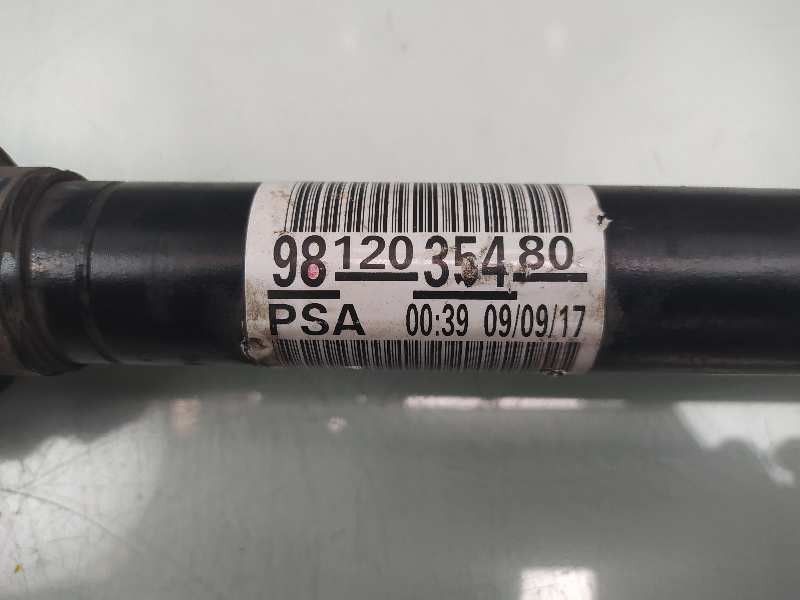 Recambio de transmision delantera derecha para citroën c-elysée shine referencia OEM IAM 9812035480  