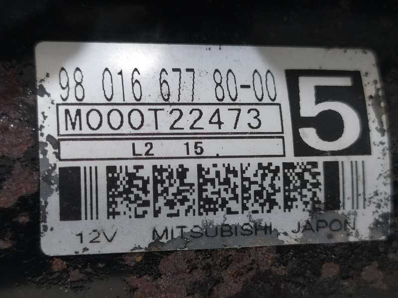 Recambio de motor arranque para citroën c4 picasso seduction referencia OEM IAM 9801667780 M000T22473 