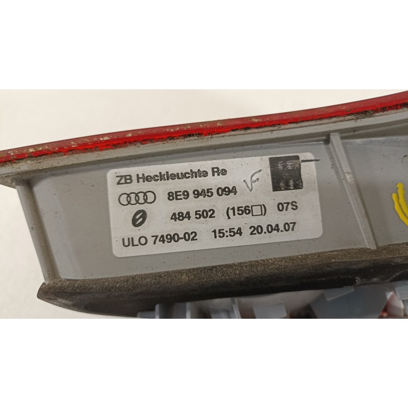 Recambio de piloto trasero derecho para audi a4 avant (8e) 2.0 tdi (dpf) (125kw) referencia OEM IAM 8E9945094  