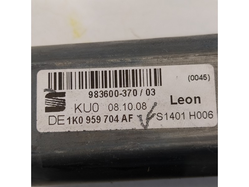 Recambio de motor elevalunas trasero derecho para seat leon (1p1) comfort limited referencia OEM IAM 1K0959704AF  