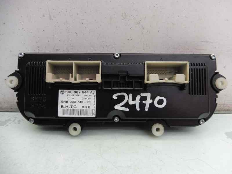 Recambio de mando climatizador para volkswagen golf vi (5k1) advance referencia OEM IAM 5K0907044AJ  