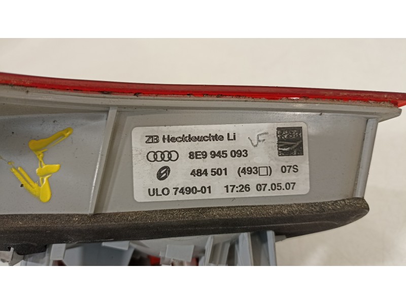 Recambio de piloto trasero izquierdo para audi a4 avant (8e) 2.0 tdi (dpf) (125kw) referencia OEM IAM 8E9945093  