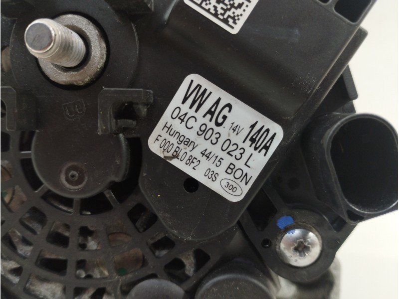Recambio de alternador para volkswagen cc (358) basis bluemotiontech referencia OEM IAM 04C903023L F000BL08F2 