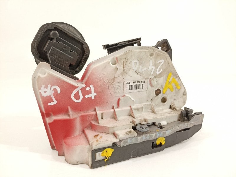 Recambio de cerradura puerta trasera derecha para volkswagen golf vi (5k1) advance referencia OEM IAM 5K4839016B  
