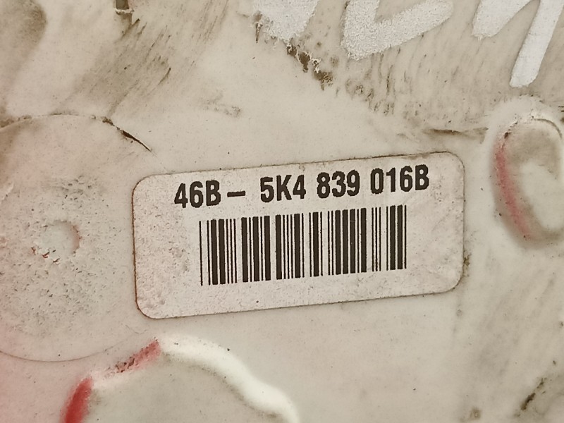 Recambio de cerradura puerta trasera derecha para volkswagen golf vi (5k1) advance referencia OEM IAM 5K4839016B  