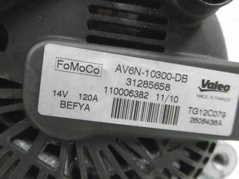 Recambio de alternador para ford fiesta (cb1) trend referencia OEM IAM AV6N10300DB 31285658 TG12C079