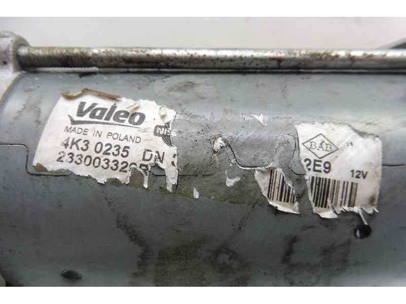 Recambio de motor arranque para renault kangoo profesional referencia OEM IAM 233003329R 4K30235 