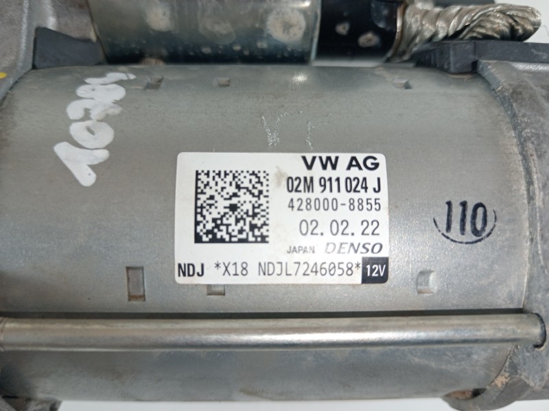 Recambio de motor arranque para seat ibiza (kj1) fr referencia OEM IAM 02M911024J 4280008855 