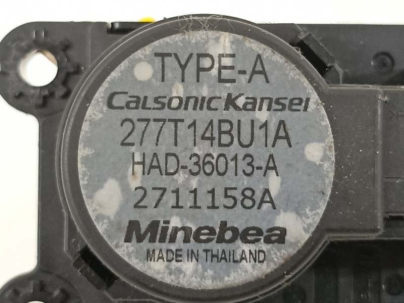 Recambio de motor apertura trampillas climatizador para nissan qashqai (j11) 360 referencia OEM IAM 277T14BU1A  