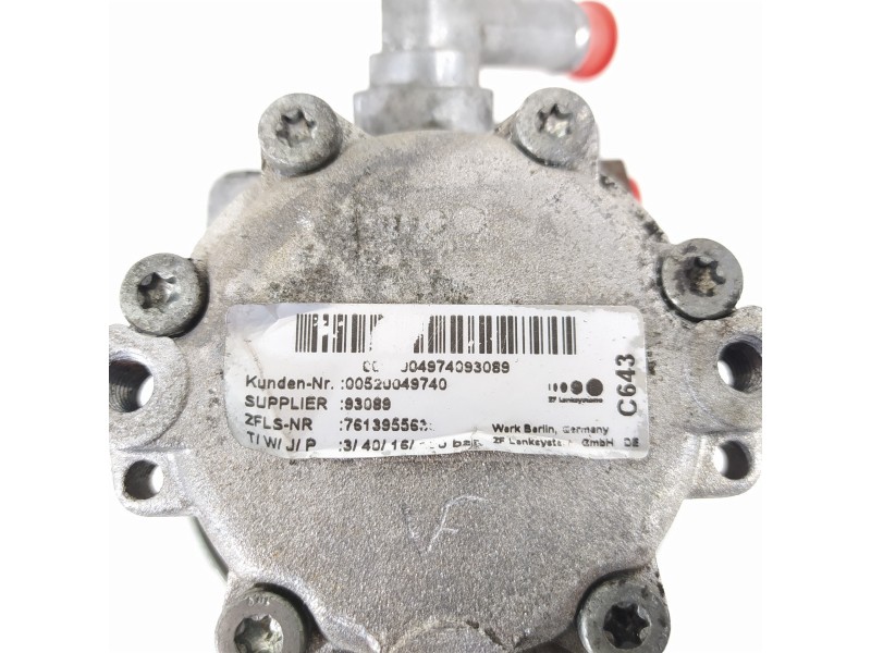 Recambio de bomba direccion para fiat doblo my doblo referencia OEM IAM 00520049740 7613955639 