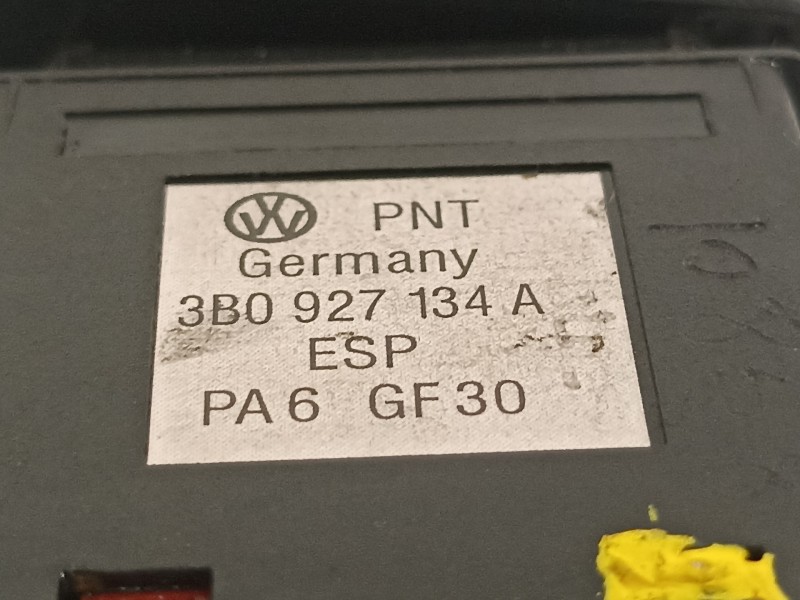 Recambio de interruptor para volkswagen passat berlina (3b3) advance referencia OEM IAM 3B0927134A  