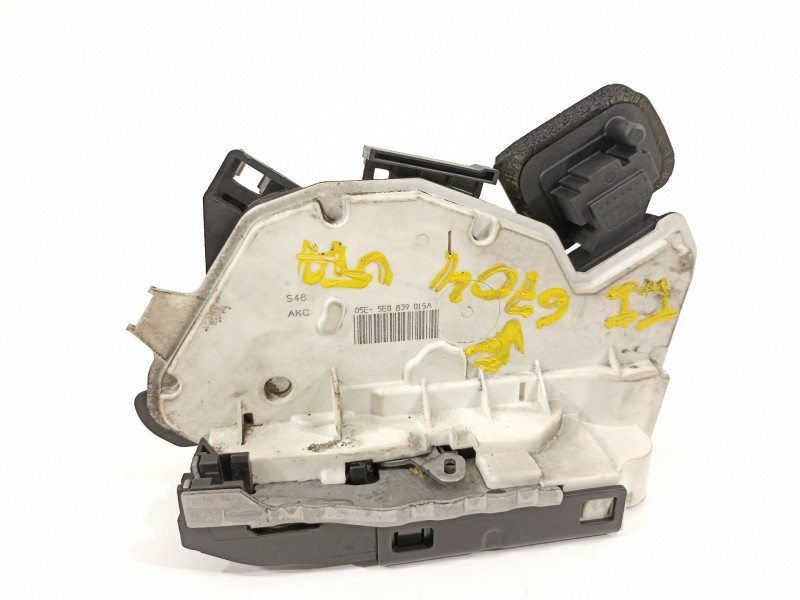 Recambio de cerradura puerta trasera izquierda para skoda rapid ambition referencia OEM IAM 5E0839015A  