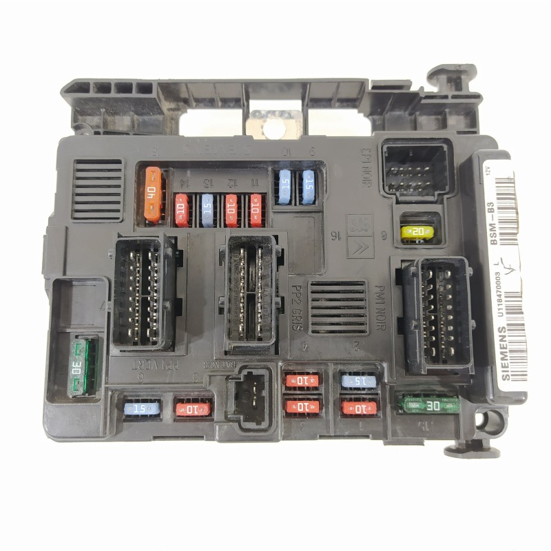 Recambio de caja reles / fusibles para citroën xsara picasso 1.6 hdi 110 exclusive plus referencia OEM IAM 9650618480 BSMB3 