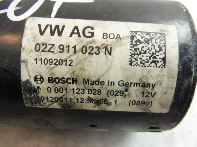 Recambio de motor arranque para seat leon (1p1) reference copa referencia OEM IAM 02Z911023N  