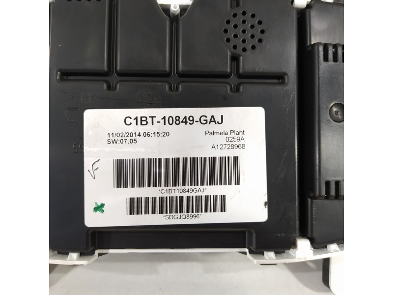 Recambio de cuadro instrumentos para ford fiesta (ccn) titanium referencia OEM IAM C1BT10849GAJ  