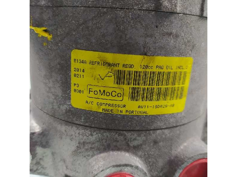 Recambio de compresor aire acondicionado para ford fiesta (ccn) titanium referencia OEM IAM AV1119D629AB  