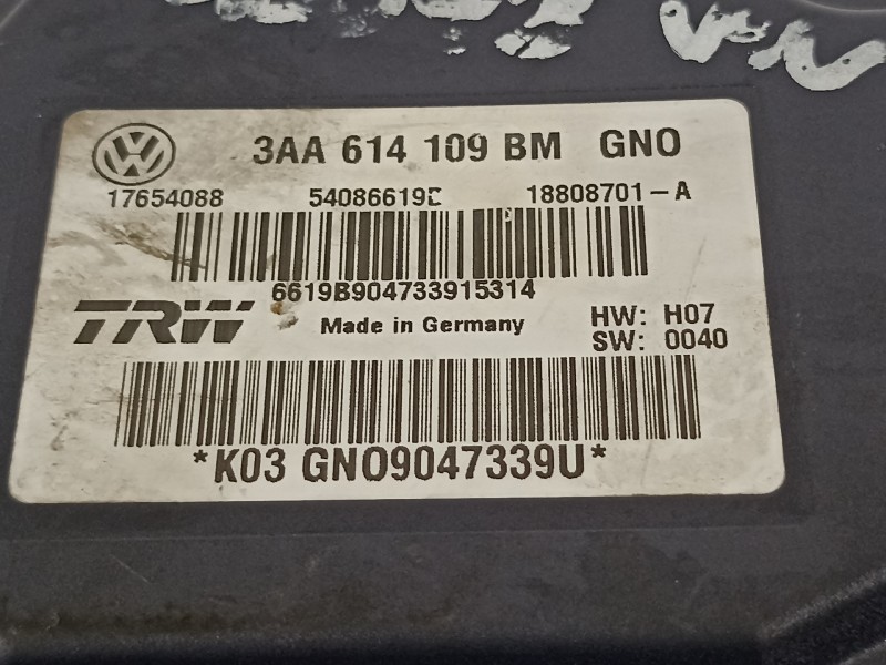 Recambio de abs para volkswagen cc (358) basis bluemotiontech referencia OEM IAM 3AA614109BM  