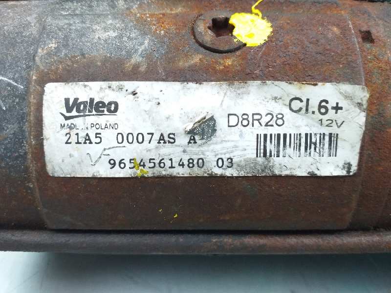 Recambio de motor arranque para peugeot 308 sw active referencia OEM IAM 9654561480 D8R28 