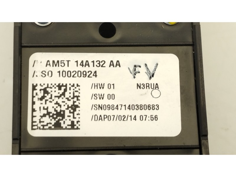 Recambio de mando elevalunas delantero izquierdo para ford fiesta (ccn) titanium referencia OEM IAM AM5T14A132AA 10020924 