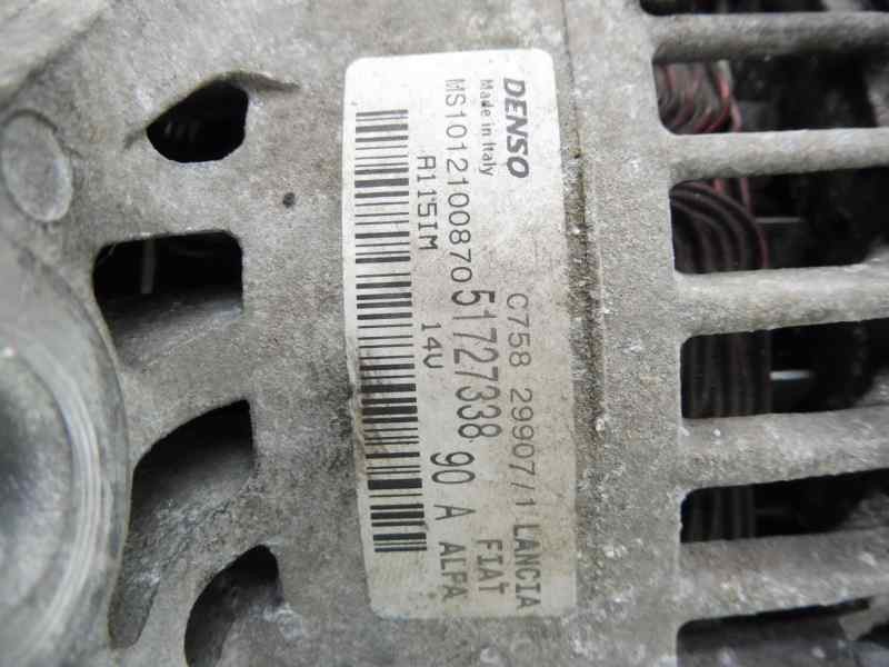 Recambio de alternador para fiat bravo (198) 1.9 emotion multijet referencia OEM IAM 51727338  