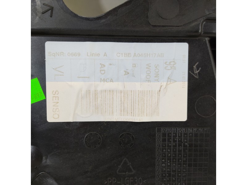 Recambio de elevalunas delantero izquierdo para ford fiesta (ccn) titanium referencia OEM IAM C1BBA045H17AB 8A6114A389B C1BT4A58