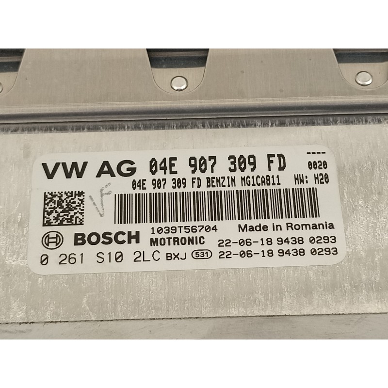 Recambio de centralita motor uce para seat arona xperience referencia OEM IAM 04E907309FD 0261S102LC 