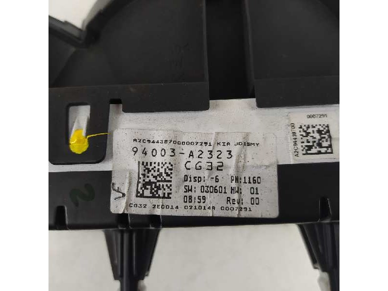 Recambio de cuadro instrumentos para kia cee´d concept referencia OEM IAM 94003A2323  