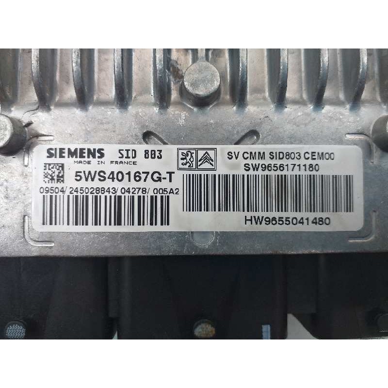 Recambio de centralita motor uce para peugeot 407 sw st sport referencia OEM IAM 9655041480 5WS40167GT 9656171180