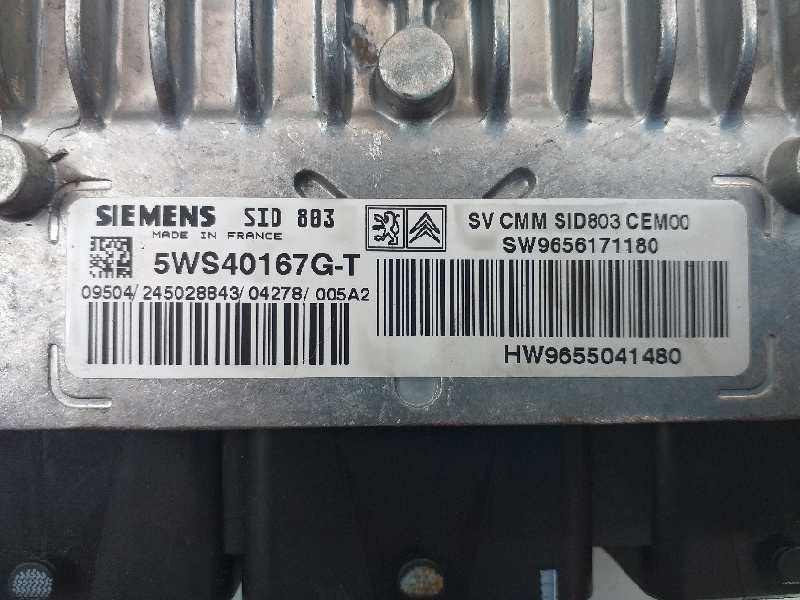 Recambio de centralita motor uce para peugeot 407 sw st sport referencia OEM IAM 9655041480 5WS40167GT 9656171180