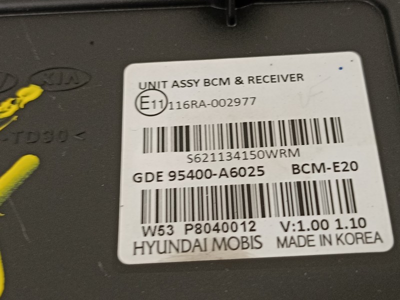 Recambio de modulo electronico para hyundai i30 (gd) style referencia OEM IAM 95400A6025  