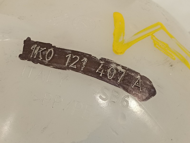 Recambio de deposito expansion para volkswagen cc (358) basis bluemotiontech referencia OEM IAM 1K0121407A  