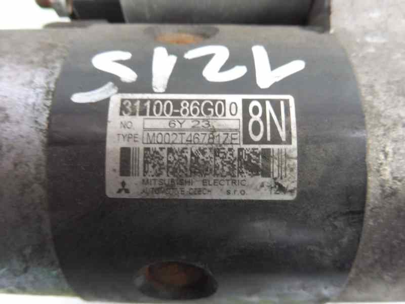 Recambio de motor arranque para suzuki swift berlina (mz) gl (3-ptas.) referencia OEM IAM 3110086G0  